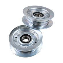 Poulie de renvoi plate GY22172, 2 pièces, pour moteur Briggs &amp; Stratton 441577, 445577, 44M777, tracteur John Deere S100, S160, X105, X110, X140