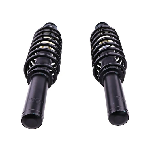 2 Pieces Front Coil-Over Shock Absorber with Bushing Washer Kit AM137957 AM135372 for John Deere HPX615E HPX815E XUV620i XUV850D - KUDUPARTS