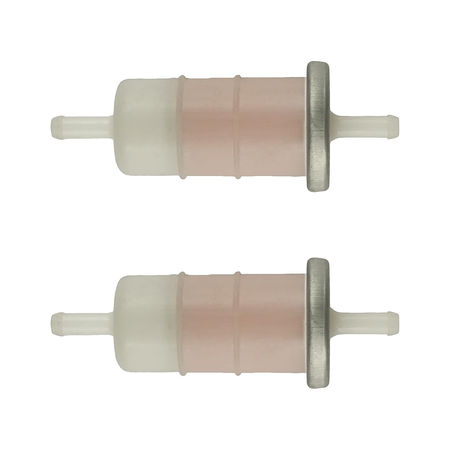 2 Pieces Fuel Filter 16900-371-004 for Honda Goldwing GL1100 Gl1200 Magna VF1100C Interceptor VF1000F Shadow VT700C Reflex NSS250 - KUDUPARTS