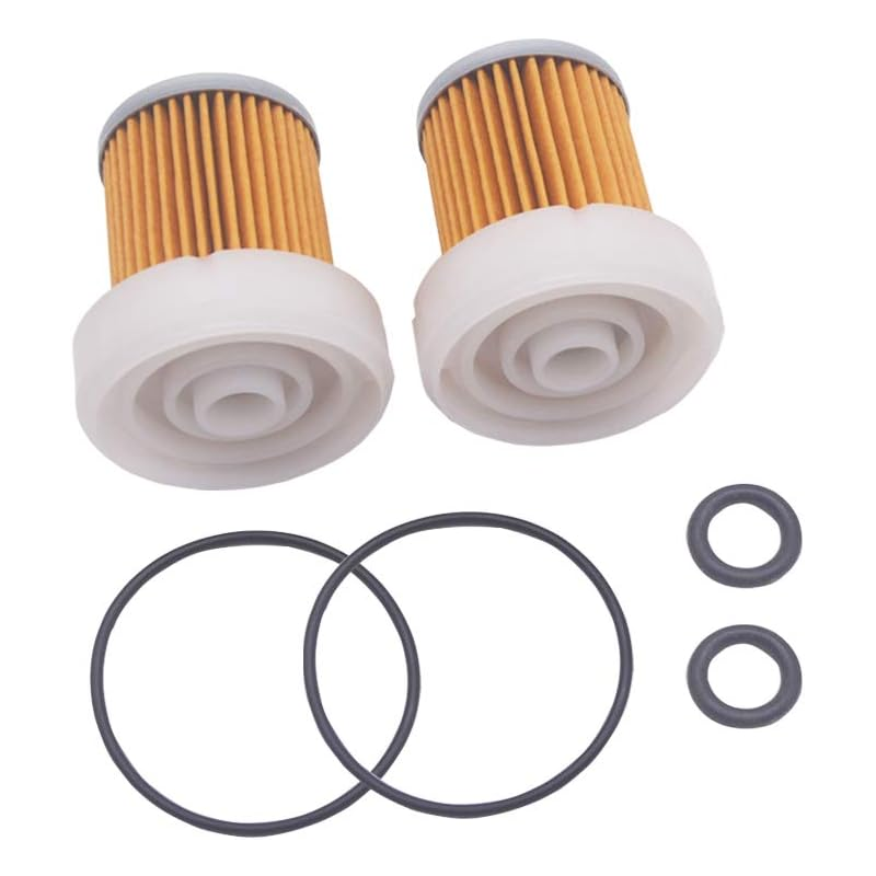 2 Pieces Fuel Filter 6A320-59930 for Kubota RTV900 RTVX900 RTVX1100 RTVX1120 RTVX1140 B2320DTN B7610HSD B3030 B7400 L2501D L3800DT M5640SU
