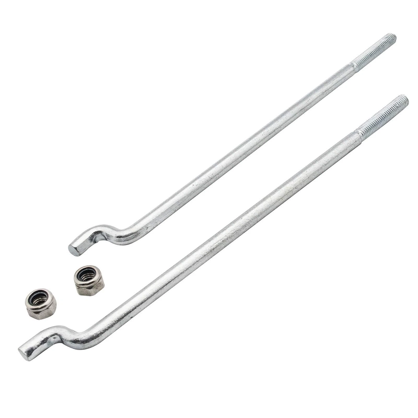 2 Pieces Golf Cart Battery Hold Down Rod 302124 for EZ-GO Medalist TXT 1994+