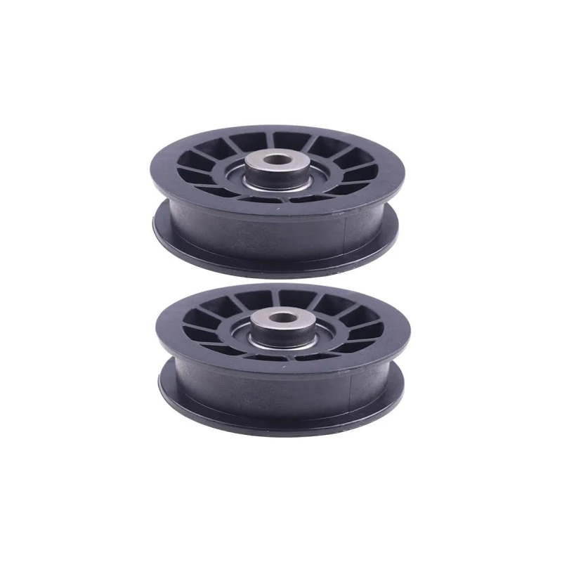 Poulie de renvoi 2 pièces 539110311 pour tondeuse Husqvarna DT18BF DT22BF DTF22 DTF226 CZ3815 CZ4217 Poulan RedMax Dixon Jonsered 