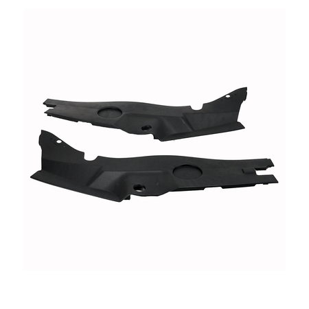 2 Pieces Left Right Under Hood Sight Shield Splash Cover Panels 5182336AA 5182337AA for 2011-2014 Dodge Charger - KUDUPARTS