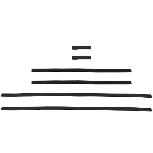 2 Pieces Left & Right Center Roof Drip Side Finish Molding 75555-0E040 75555-0E041 75555-48061 for 2008-2013 Toyota Highlander - KUDUPARTS