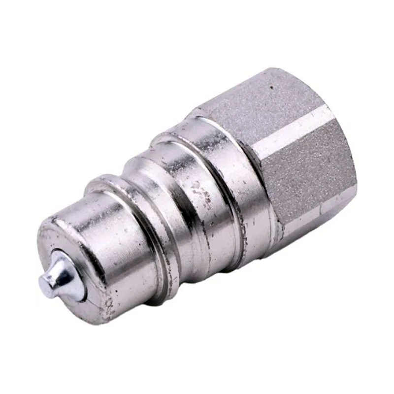 2 Pieces Male Hydraulic Connect Coupler AM37983 for John Deere Tractor 140 300 312 314 316 317 318 400 420 430 - KUDUPARTS