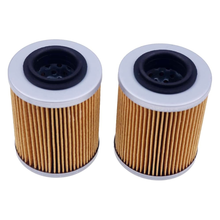 2 Pieces Oil Filter 21040111601 15200-010-0000 for ODES Cartridge V Twin UTV ATV D4 X2 X4 Dominator 800 1000