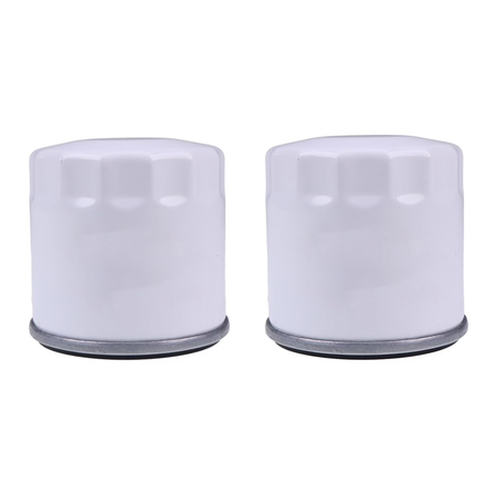 2 Pieces Oil Filters 7018465 for Bobcat Utility Vehicle 3000 3400 3600 3650 3400XL - KUDUPARTS