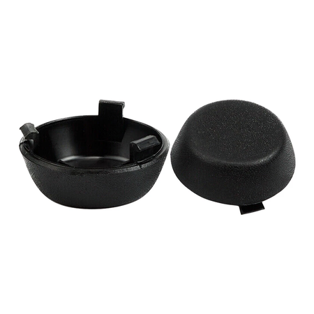 2 Pieces Rear Bumper Dome Bolt Cover PT228-34000-BK PT22834000BK for Toyota Tundra Tacoma - KUDUPARTS