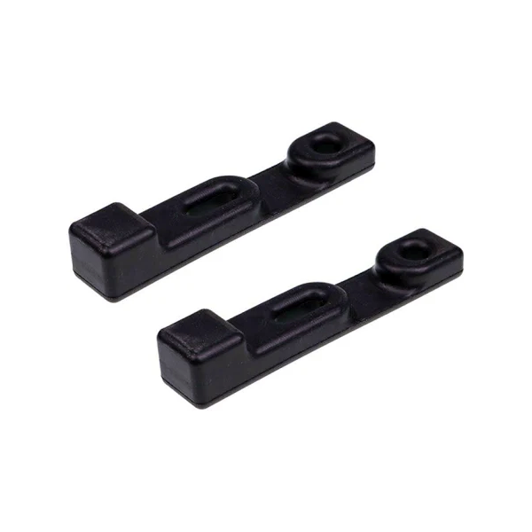 2 sangles de verrouillage de trémie en caoutchouc M72426 pour tondeuse John Deere X105 X166 Z225 D170 E100 LA135