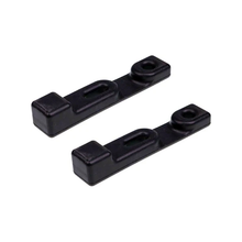 2 sangles de verrouillage de trémie en caoutchouc M72426 pour tondeuse John Deere X105 X166 Z225 D170 E100 LA135