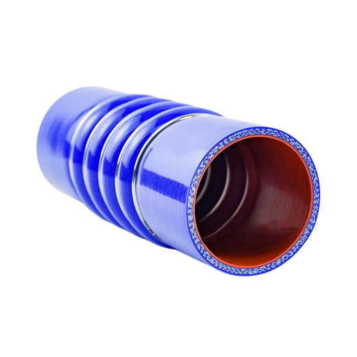 2 Pieces Silicone Upper Radiator Hose With Clamps F50-6308 28359 for Kenworth C500 T170 T2000 T270 T400 Peterbilt 335 337 340 348 365 367 - KUDUPARTS
