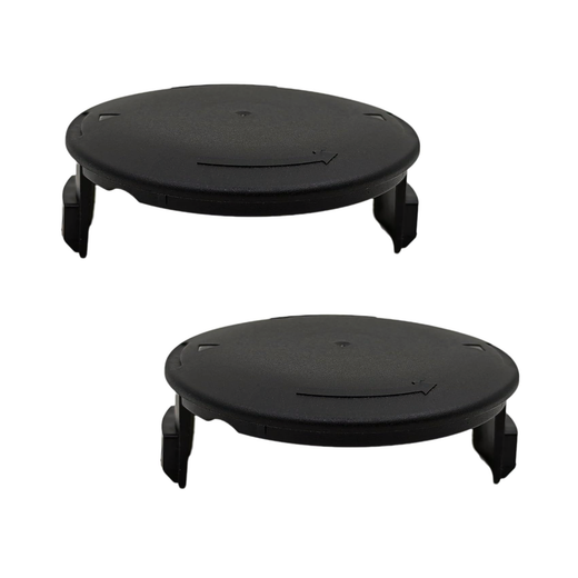 2 Pieces Spool Cap Cover AC41HCA UT41112 for Homelite Trimmer UT41112 UT41121 UT41120 UT41113 UT41122 UT41112B - KUDUPARTS