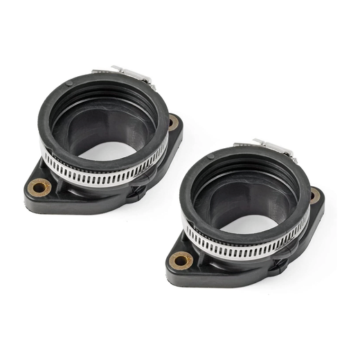 2 Pieces Throttle Body Intake Manifold Boot Adapter 1205301 1204490 for Polaris RZR Ranger XP 900 2011-2019 - KUDUPARTS