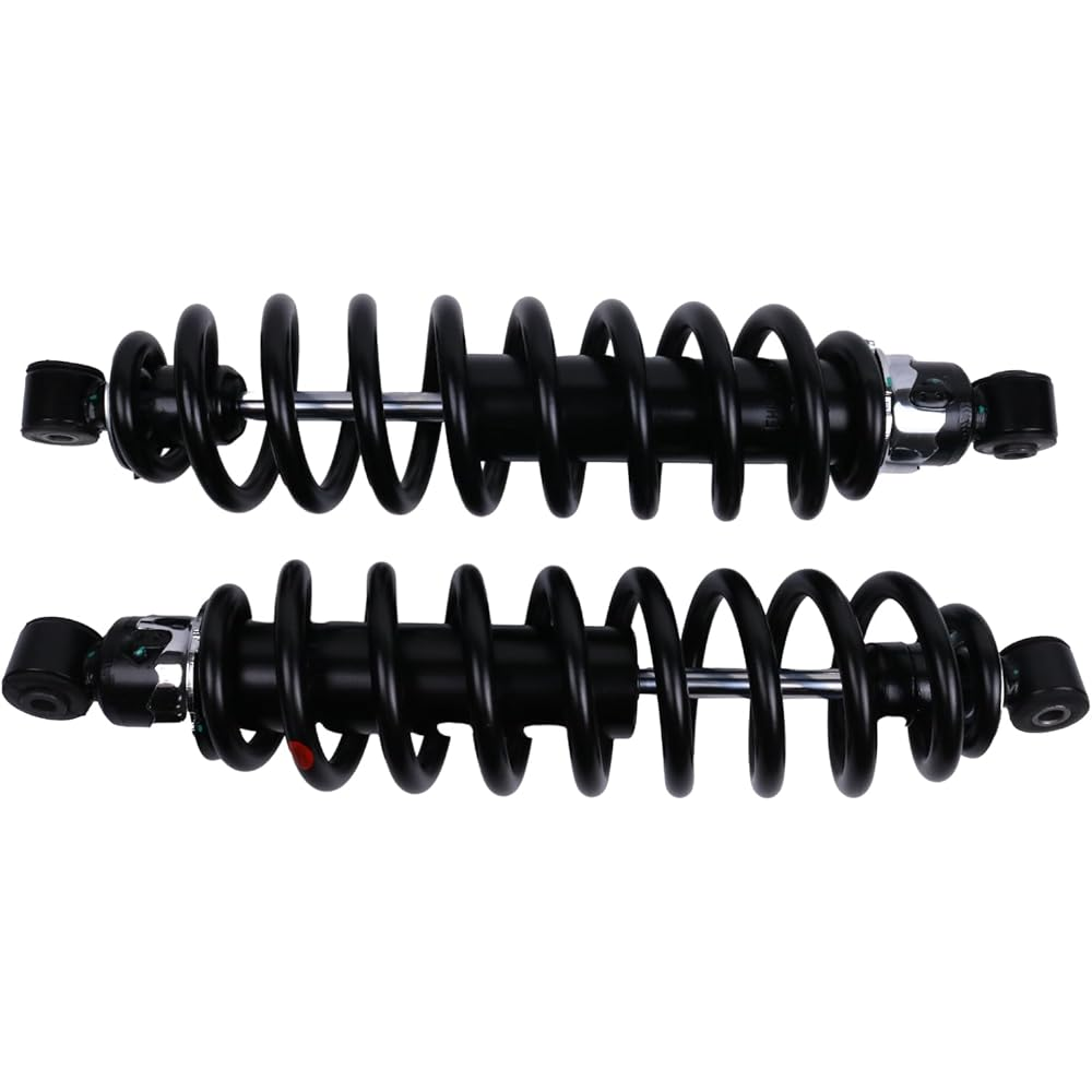 2 Rear Gas Shocks 7041454 for Polaris ATV Sportsman 335 400 500 600 700 800 - KUDUPARTS