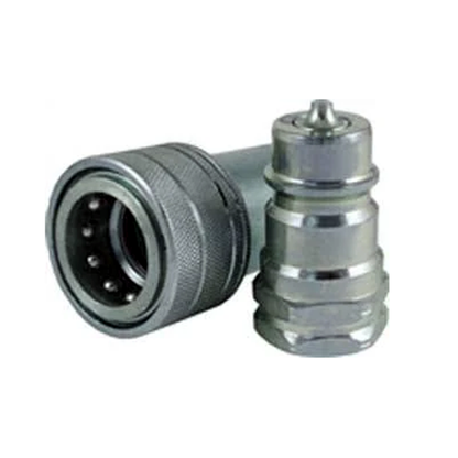 Lot de 2 raccords rapides pour flexibles hydrauliques 1" ISO 7241-1 A 600-16-16S