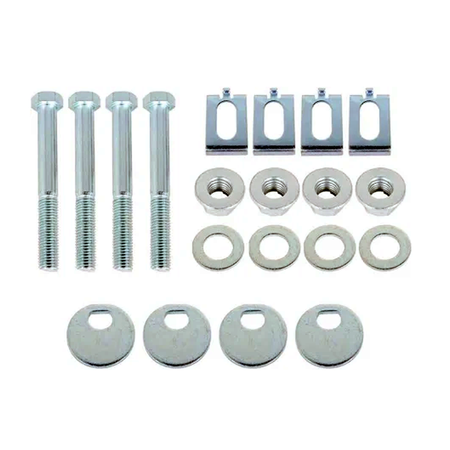2 Set Front Caster Camber Adjustment Kit K80087 4L3Z3B236CA for Ford Expedition F150 Lincoln Mark LT Navigator - KUDUPARTS
