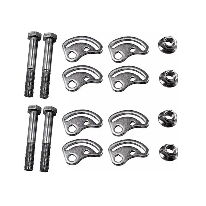 2 Set Front Upper Control Arm Alignment Camber Bolt Kit K100026 for Chevrolet Silverado GMC Sierra Cadillac Hummer