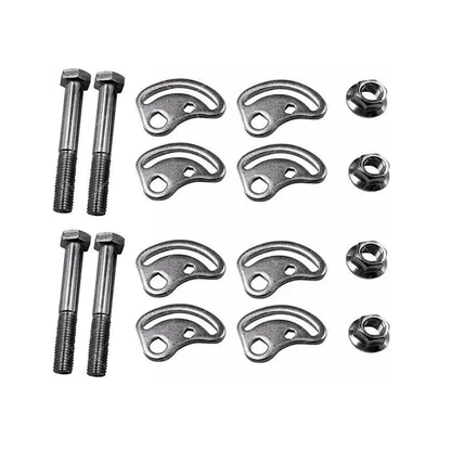 2 Set Front Upper Control Arm Alignment Camber Bolt Kit K100026 for Chevrolet Silverado GMC Sierra Cadillac Hummer