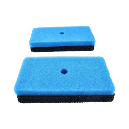 2 Sets Coarse and Fine Filter Pads 52231 52229 for Outdoor Water Aquarium Fountain - KUDUPARTS