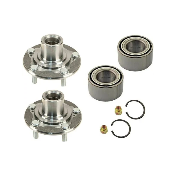 Kit de réparation de moyeu et de roulement de roue avant, 2 ensembles, NT510118 44600-T2F-A01 pour Honda Accord Acura TLX
