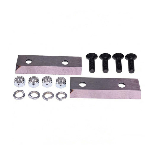 2 Shredder Chipper Knife Blades 742-0653 for Cub Cadet CS2210 CS3210 Troy-Bilt CS4265 CS4310 CS4325 CSV206 - KUDUPARTS