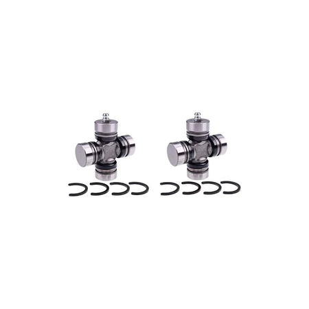 2 Universal Cross U-joints 0402-944 1402-462 for Arctic Cat ATV 650 UTV Prowler650 - KUDUPARTS