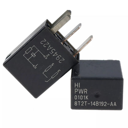 2X 4-PIN Relay Black Multi-Purpose Relay 8T2T-14B192-AA for Fusion F150 F-250 Ship to US