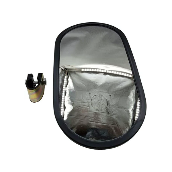 2X Rear View Mirror 20Y-54-28911 for Komatsu Excavator PC120-6 PC130-7 PC200-6 PC210-6 PC220-6 PC230LC-6 PC250-6 PC60-7 - KUDUPARTS