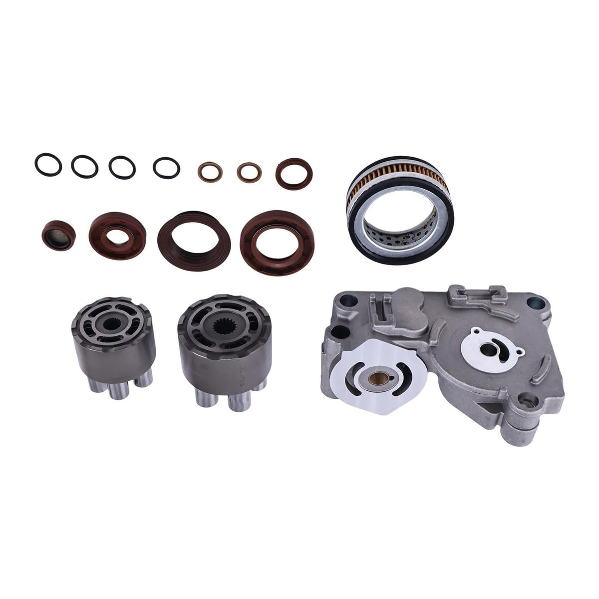 Transmission Rebuild Kit 187Q0899510-7R MIA12729 for Tuff Torq Transaxle John Deere Mower EZtrak Z425 Z435 Z445 ZTrak Z515E Z525E Z625 Z645 Z655 - KUDUPARTS