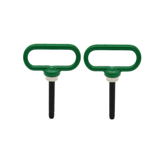 2 Pcs Magnetic Hitch Pin LP63768 for John Deere ZTark Mower Z525E And Lawn Tractor - KUDUPARTS