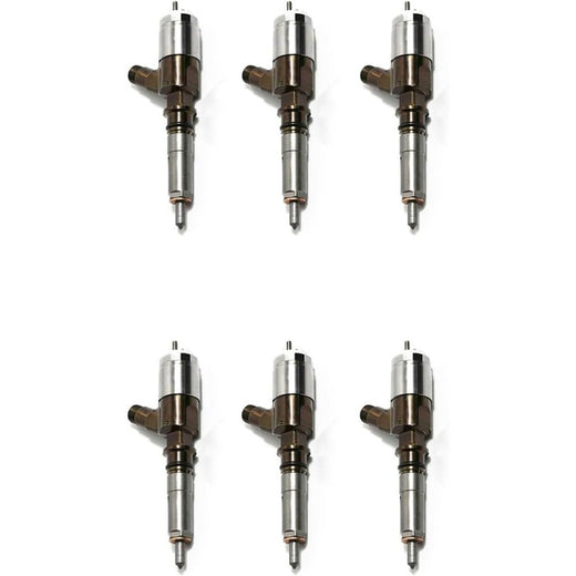 6 Pcs Fuel Injector 310-9067 for Caterpillar CAT Engine C6.6 Excavator E320D - KUDUPARTS