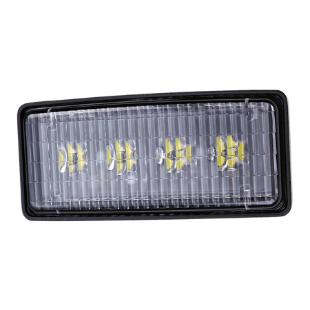 2x5 Rectangular 10-30V 20W CREE 2000lm 6000K LED Work Light RE306510 RE161288 RE37450 RE577572 for John Deere Tractor 4040 4240 6200 6300 7210 7410 7510 8110T 8210T - KUDUPARTS