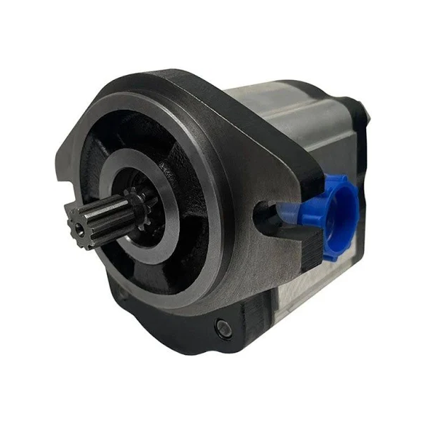 Pompe hydraulique à engrenages CI58K-A02-137L, 3-17 GPM, arbre claveté 5/8", boulons SAE A-2, bride en fonte, filetage antihoraire, pour chargeuse, excavatrice, tracteur et chariot élévateur