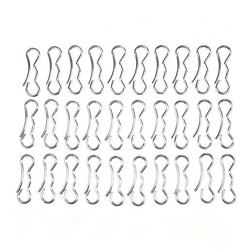 30 Pieces Metal Hook Hitch Pin 416-819 for Craftsman Tractor 247288841 247288810 247288852