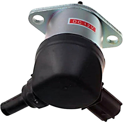 12V Electromagnet Stop Solenoid 439-7591 for Caterpillar CAT Engine C1.3 Excavator 303ECR - KUDUPARTS