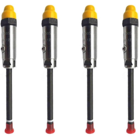 4 PCS Pencil Fuel Injectors 170-5183 0R-4336 for Caterpillar CAT Engine 3304 3304B - KUDUPARTS