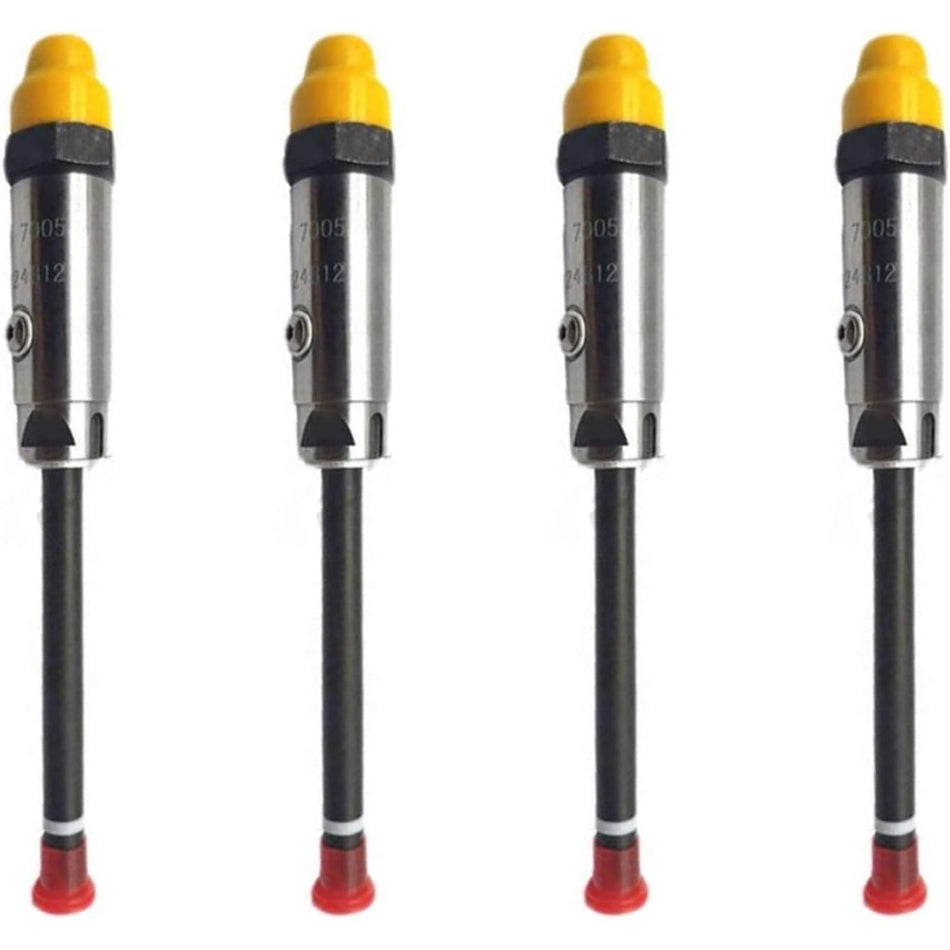 4 PCS Pencil Fuel Injectors 170-5183 0R-4336 for Caterpillar CAT Engine 3304 3304B