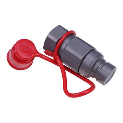 Raccord rapide mâle à face plate, filetage SAE 3/4", corps 1/2", 7246777, 7010842, 6674688, 6667808, pour chargeuse Bobcat 542, 653, 751, 753, 763, 773, 853, 863, 864, 873, 963, 7753