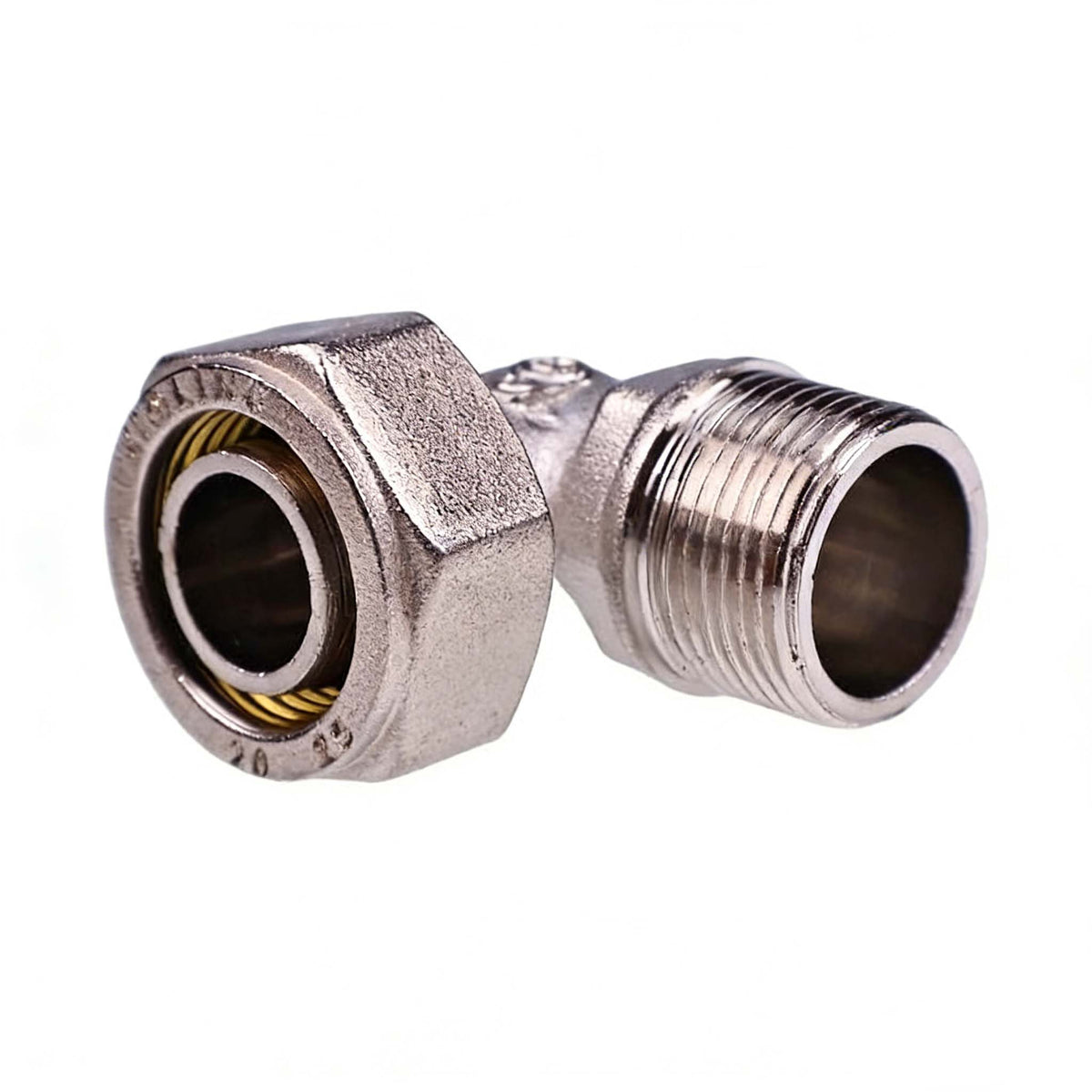 3/4 Tubing x 3/4" Male NPT Maxline 90° Elbow M8088 for Compressed Air Piping - KUDUPARTS