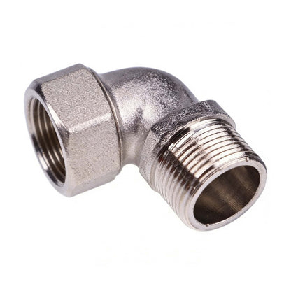 3/4 Tubing x 3/4" Male NPT Maxline 90° Elbow M8088 for Compressed Air Piping