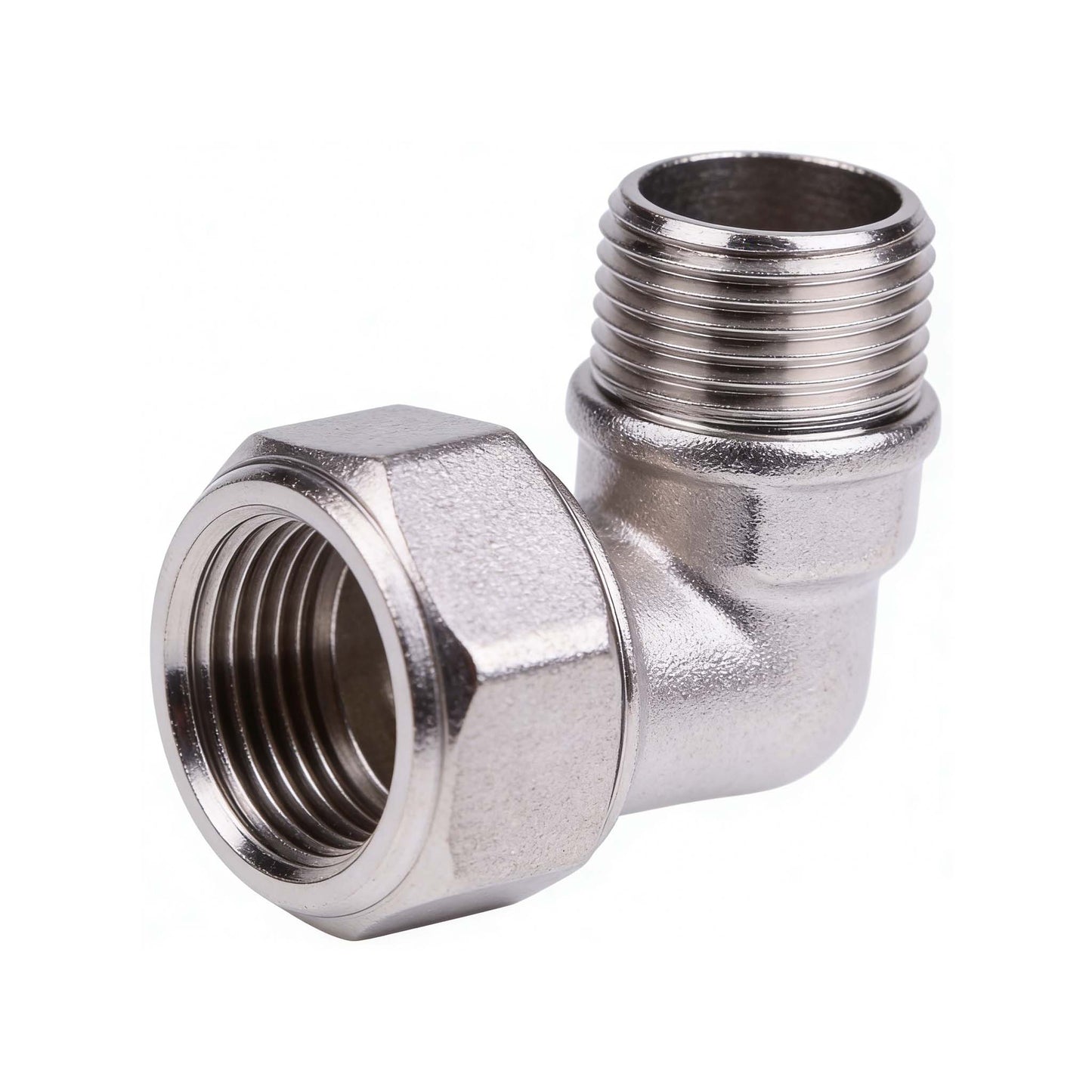 3/4 Tubing x 3/4" Male NPT Maxline 90° Elbow M8088 for Compressed Air Piping