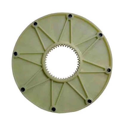 Accouplement 350 mm 46 dents KSJ12611 KSJ12612 pour excavatrice CASE CX350DLC CX350B CX350C 