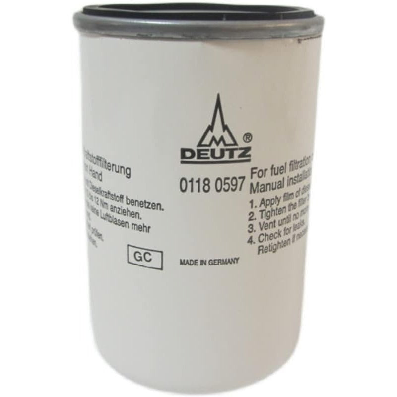 Fuel Filter 01180597 for Deutz Engine 913 914 1012 1013 - KUDUPARTS