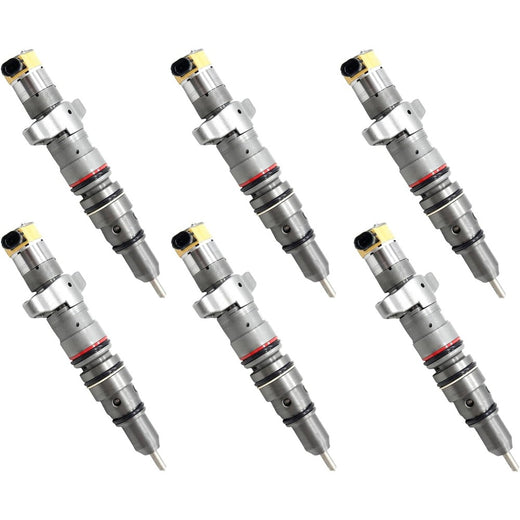 6 Pcs Fuel Injector 387-9426 for Caterpillar CAT Engine C7 Wheel Skidder 545C - KUDUPARTS