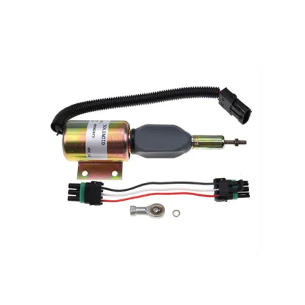 Solenoide de cierre de combustible 3926411 SA-4257-12 RE502473 para Cummins 6CT Woodward John Deere 