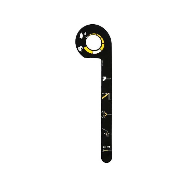 3 PCS Function Speed Decal 1705745 for JLG Boom Lift 1100S 1100SJP 1200SJP 1350SJP 1250AJP 1500AJP - KUDUPARTS