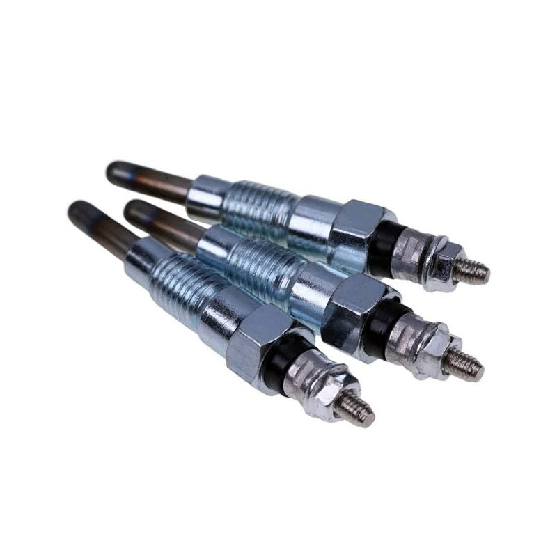 3 PCS Glow Plug YM129795-77800 for Komatsu Engine 2D68E-3A 3D63-1A 3D72-2B 3D74E-3C Excavator PC12R-8 PC15R-8