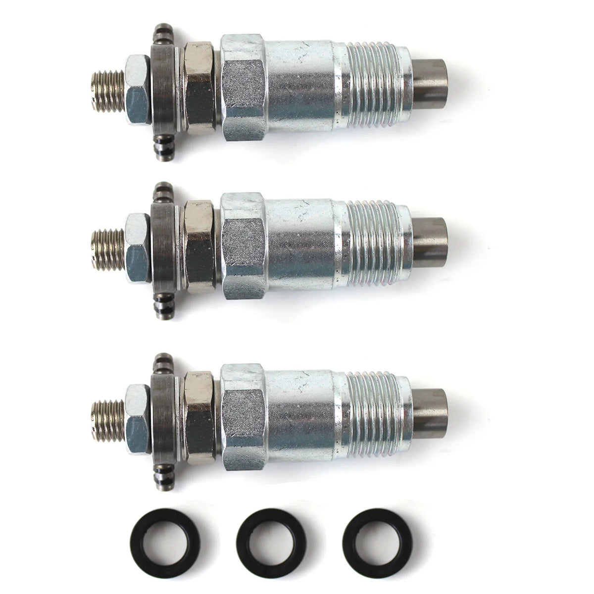 3PC Fuel Injector 15271-53000 for Kubota Tractor L185 L245 L2050 L295 L2350 L235 L275 L175 L225 L225DT (Ship to US Only) - KUDUPARTS