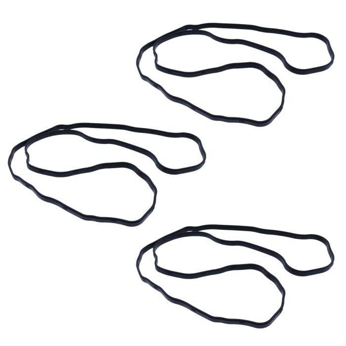 Joint de couvercle de culasse 1G911-14523, 3 pièces, pour moteur Kubota V1903 V2203 V2003 V2403