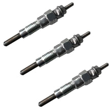 Lot de 3 bougies de préchauffage d'injecteur de carburant 6599047 pour moteur Kubota D750, chargeuse compacte Bobcat 220 543 553 443 453, excavatrice 320